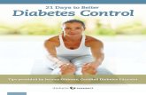 21 Days to Better Diabetes Control