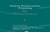 Patent Prosecution   Patent Prosecution Training