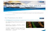 Colliers-Ten Predictions for 2013 (Philippines)