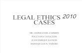 Legal Ethics 2010 Cases