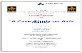 Ashish Kumar Synopsis Report on-Axis-Bank
