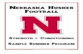 Nebraska - Strength Summer Conditioning