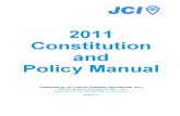 2011_JCI Constitution and Policy Manual