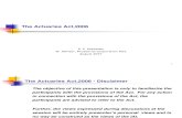 Actuaries Act 2006