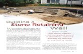 Masonry - Building a Stone Retaining Wall - Bruce Zaretsky