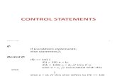 4.Control Statements