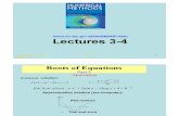 Lectures 3 4 5