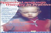Speech & Language Therapy in Practice, Summer 2000