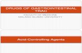 Farmasi - Drugs of Gastrointestinal Trac-2012
