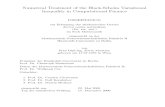 Numerical Treatment of the Black Scholes Variational Inequality in Computational Finance