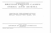 Reports on the British Prison-Camps in India & Burma (1917)