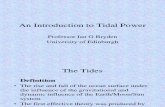 Introduction to Tidal Power