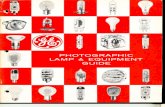 GE Photographic Lamp Guide 1968