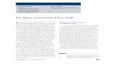 Theory and Practise of Free Trade