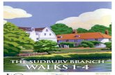Sudbury Walking Routes 1 to 4