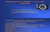 Management Stroke Very Old