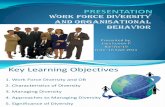 Workforce Diversity and OB
