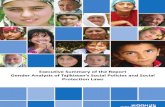 Executive Summary Summary of Gender Analysis of Tajikista -Report