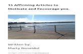 15 Affirming Articles to Motivate and Encourage You