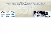 Communication Technolgy and Office Automation