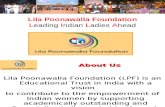 Lila Poonawalla Foundation - Post Graduate Program