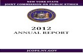 Jcope Final 2012 Annual Report
