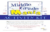 Middle Grade Mania Activity Kit