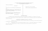 Shaun Missey Federal Civil Rights Complaint against the City of Arnold, Bob Sweeney, and Diane Waller