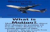 Measuring Motion 2013