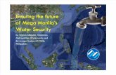 AWW2013: Ensuring the future of Mega Manila’s Water Security by Ramon Alikpala