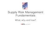 2-Supply Risk Management Fundementals RC