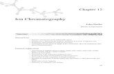 Ch12 - Ion Chromatography