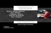 Analysis Quality Spesification Cost of Study of Egg Martabak