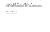 Motherboard Manual Ga-ep45-Ds3p e