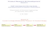 Product RD Session 6 - Determinants of Scientists Performance - Jan 2013