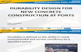 Puertos Seminario 6 Design for Durability of New Construction