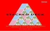 Stacked Deck: How the Dominance of Politics by the Affluent & Business  Undermines Economic Mobility in America