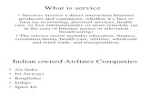 Service Industry(Airlines)