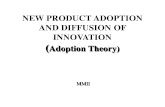 New Product Adoption & Diffusion Processes