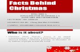 Facts Behind Christmas
