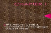 Chapter1- the Nature & Structure of Language