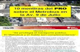 Metrobus - 10 Mentiras PRO