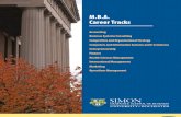 Simon MBA Career Tracks Brochure May 2010