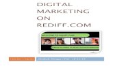 Digital Marketing on Rediff