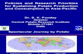 Policies and Research Priorities for Sustaining Potato Production and Consumption in Asia-Pacific
