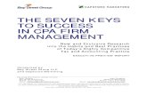 7 Keys to Success in CPA Firm Management