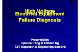 High Voltage Electric Equipment Failure Diagnosis