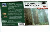 MUIR WOODS MAP, GUIDE part of