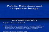 public relations and corporate sector