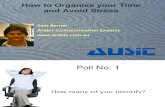 Webinar_How to Organise Your Time and Avoid Stress